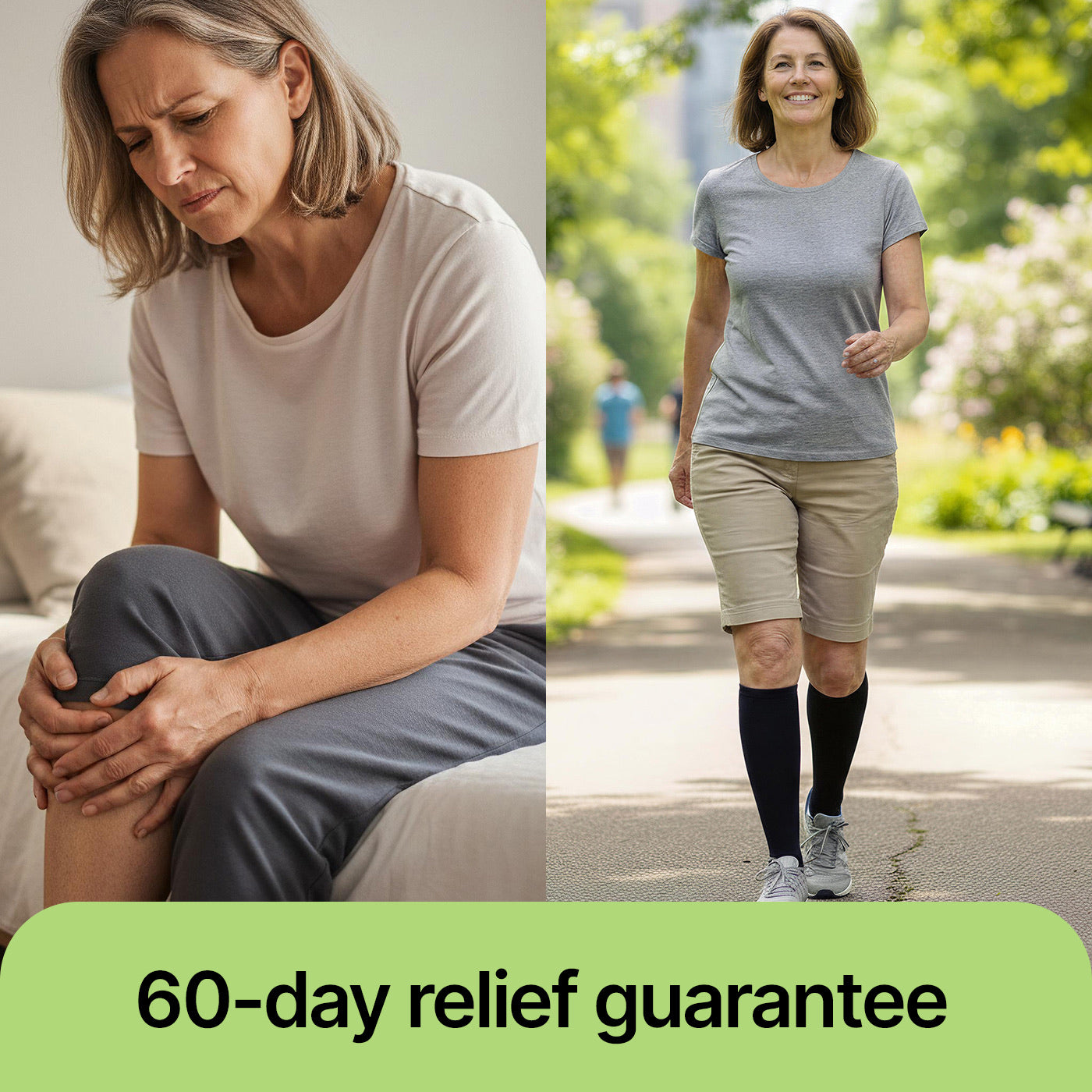 Voop ActiveGO – Bamboo Compression - All-Day Support for Long Hours (Unisex)