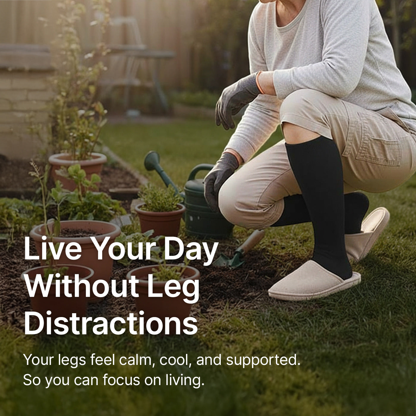 Voop ActiveGO – Bamboo Compression - All-Day Support for Long Hours (Unisex)