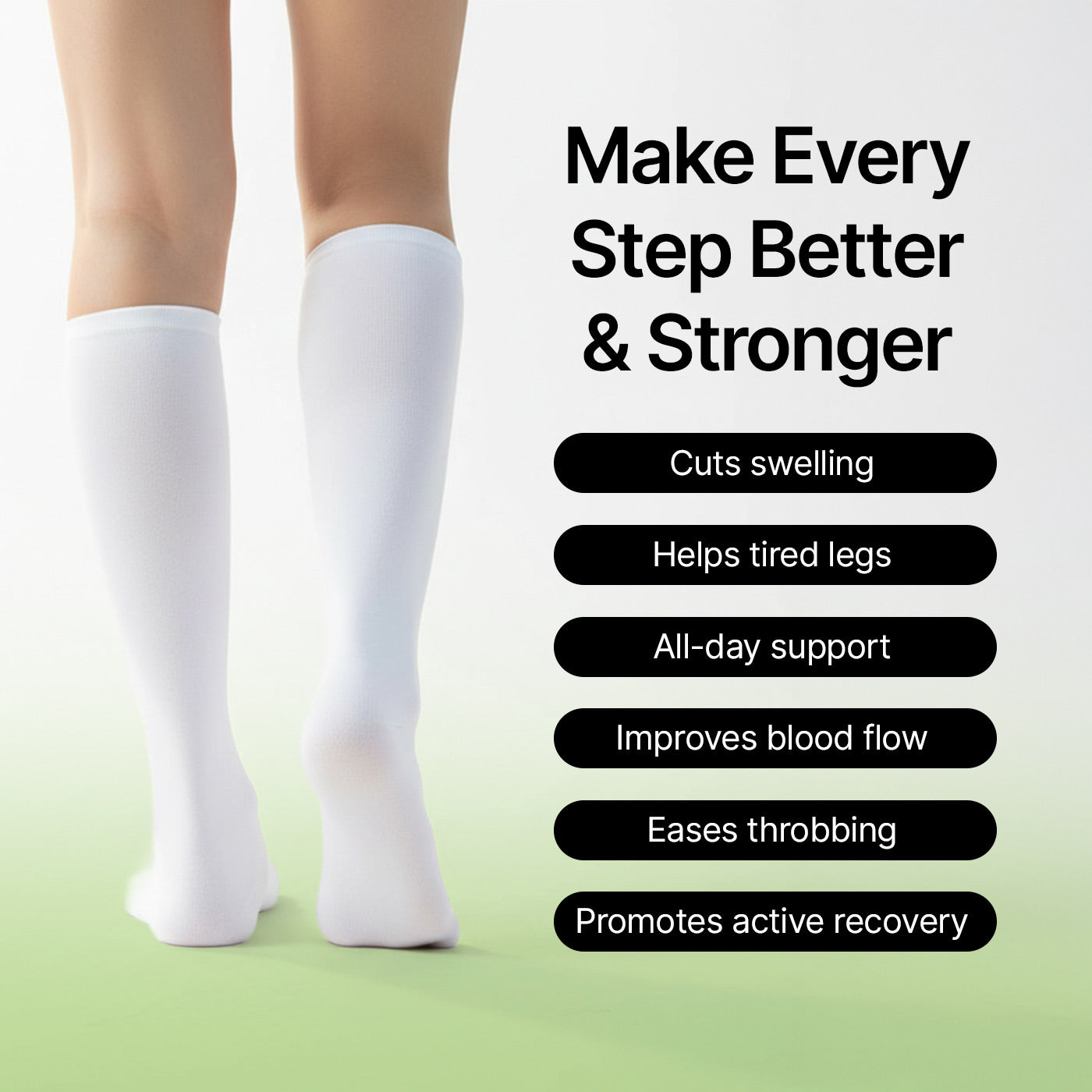 Voop ActiveGO – Bamboo Compression - All-Day Support for Long Hours (Unisex)
